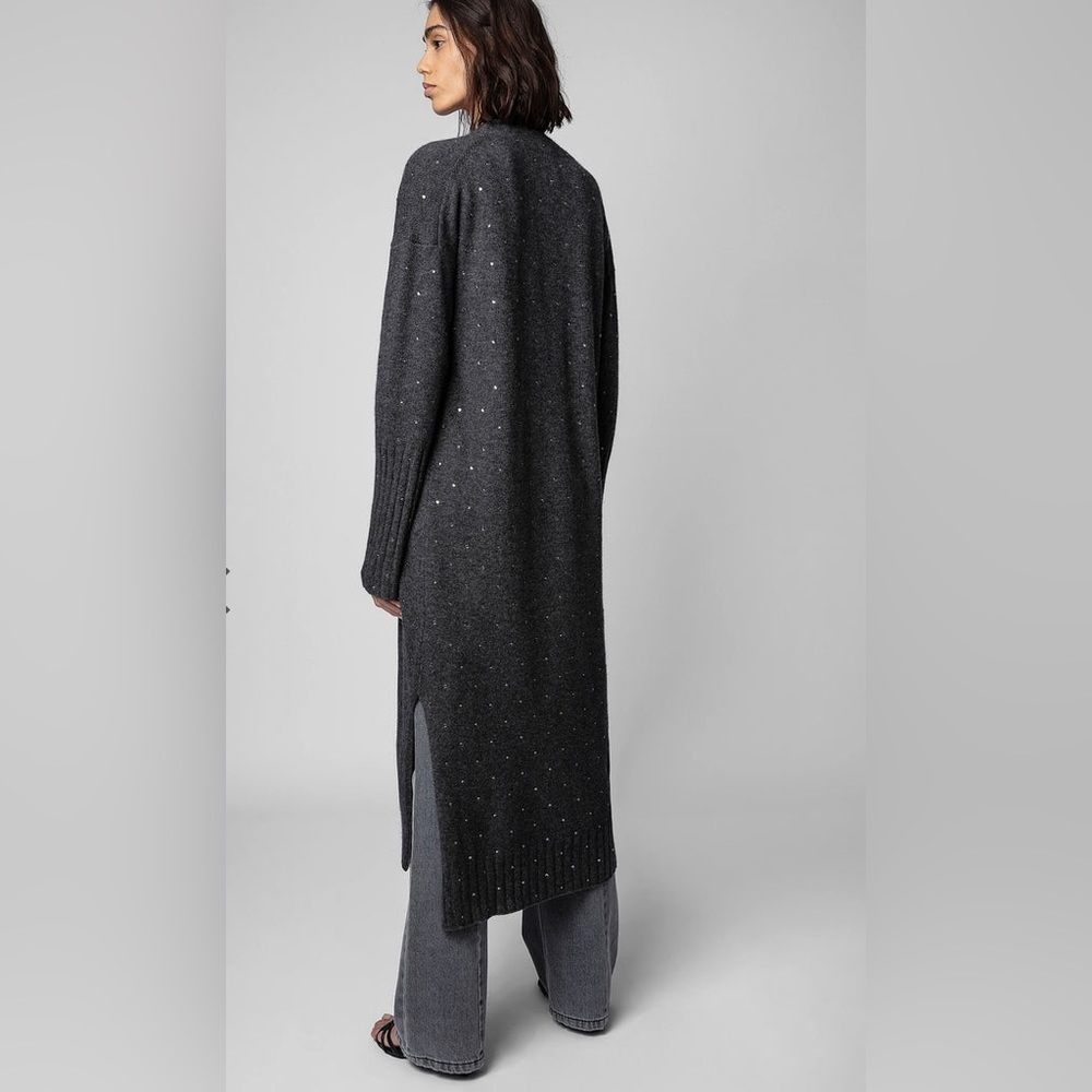 ZADIG & VOLTAIRE ROSANNY CASHMERE CARDIGAN Size S/XS - Picture 3 of 7